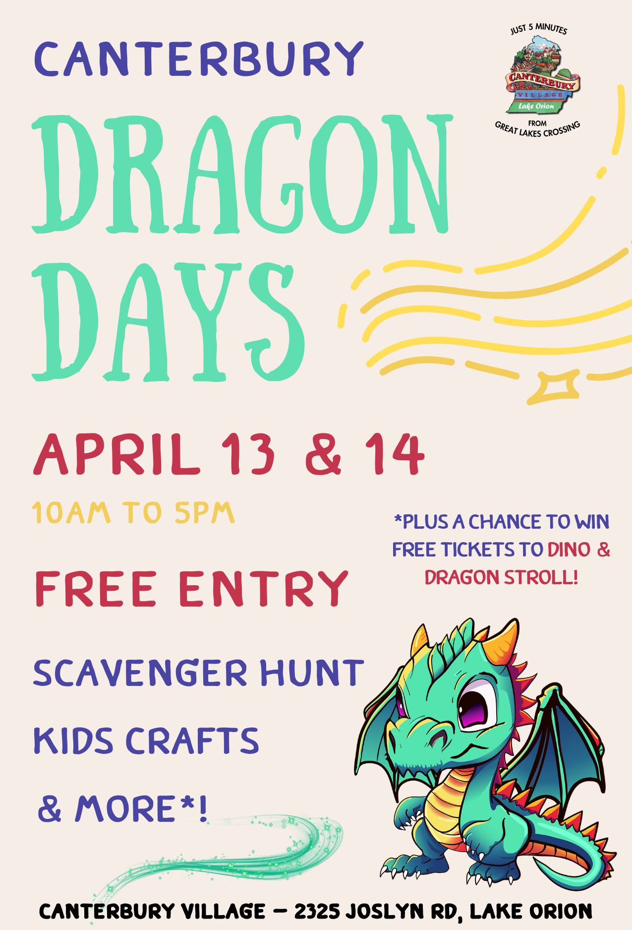 Canterbury Dragon Days Canterbury Village Lake Orion